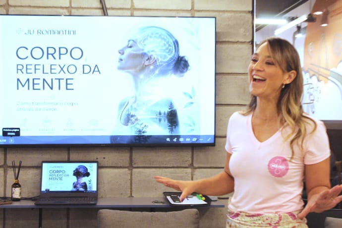 Conhecimento para a vida em um registro real do evento
